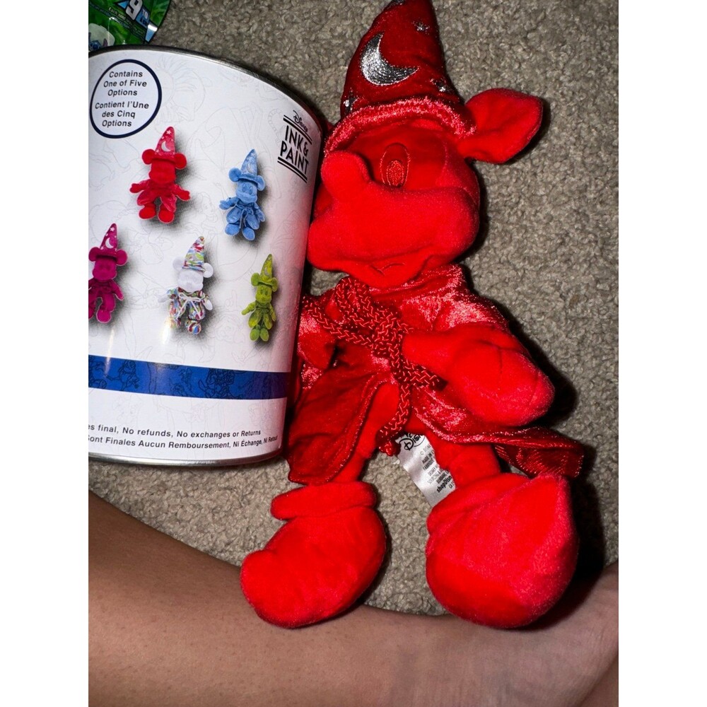 Mickey Mouse ink and paint mystery color sorcerer Mickey Red